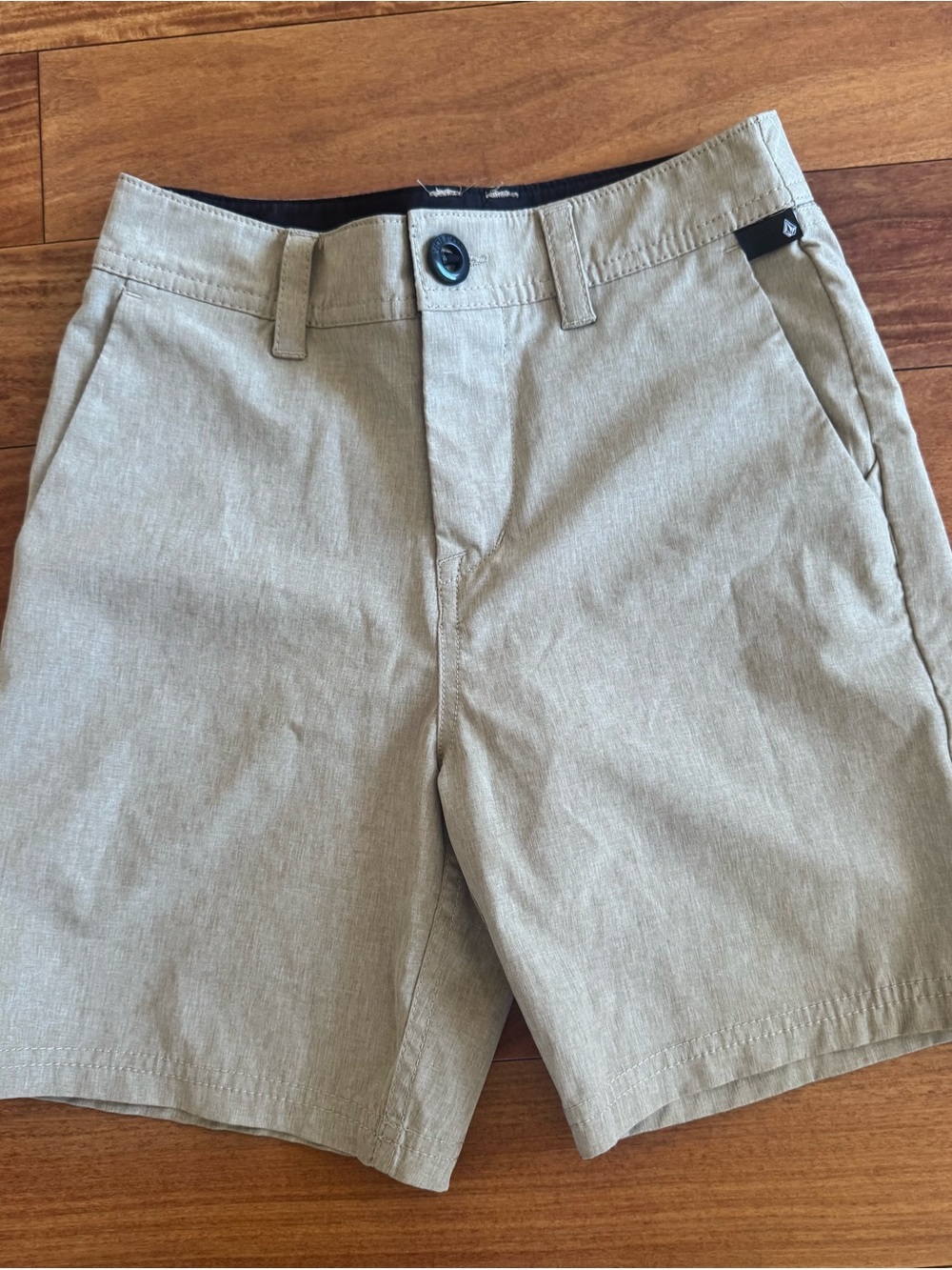 Volcom Youth boys Casual Khaki Shorts - Classic Fit 24